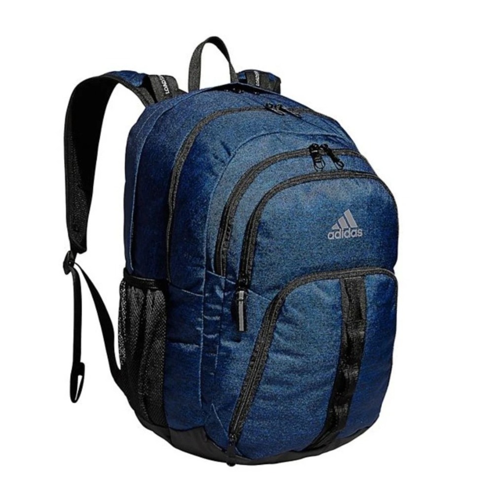 Adidas Prime 6 Backpack Blue Silver Jersey Collegiate Laptop Bag New - Picture 6 of 6